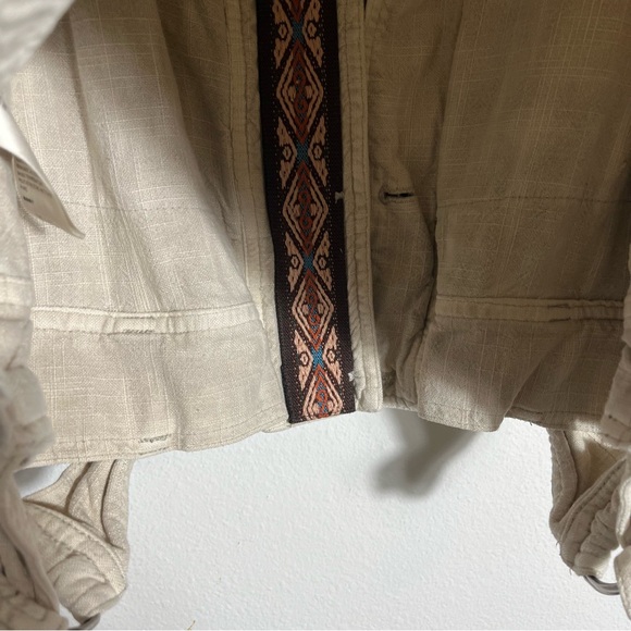 FREE PEOPLE Jayde Safari Bomber Jacket in Sand - Picture 8 of 12
